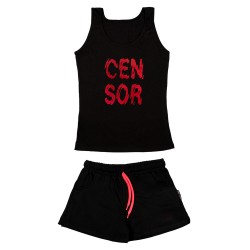 ΓΥΝΑΙΚΕΙΟ ΣΕΤ ΑΜΑΝΙΚΟ ΜΕ ΣΟΡΤΣΑΚΙ CENSOR (ΜΑΥΡΟ-ΜΑΥΡΟ) ΓΥΝΑΙΚΕΙΟ ΣΕΤ ΑΜΑΝΙΚΟ ΜΕ ΣΟΡΤΣΑΚΙ CENSOR (ΜΑΥΡΟ-ΜΑΥΡΟ)