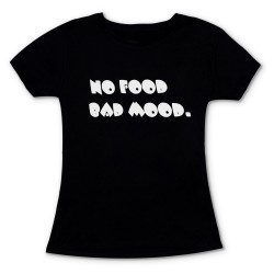 ΓΥΝΑΙΚΕΙΟ KONTOMANIKO ΜΠΛΟΥΖΑΚΙ NO FOOD BAD MOOD ΓΥΝΑΙΚΕΙΟ KONTOMANIKO ΜΠΛΟΥΖΑΚΙ NO FOOD BAD MOOD