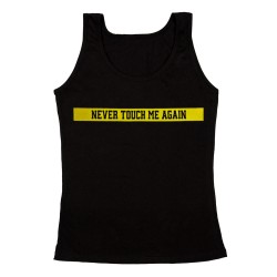ΓΥΝΑΙΚΕΙΟ ΑΜΑΝΙΚΟ ΜΠΛΟΥΖΑΚΙ NEVER TOUCH ME AGAIN ΓΥΝΑΙΚΕΙΟ ΑΜΑΝΙΚΟ ΜΠΛΟΥΖΑΚΙ NEVER TOUCH ME AGAIN