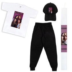ΠΑΙΔΙΚΟ ΣΕΤ ΚΟΝΤΟΜΑΝΙΚΟ-ΦΟΡΜΑ ΜΕ ΚΑΠΕΛΟ BLACK PINK + ΛΑΜΠΑΔΑ ΠΑΙΔΙΚΟ ΣΕΤ ΚΟΝΤΟΜΑΝΙΚΟ-ΦΟΡΜΑ ΜΕ ΚΑΠΕΛΟ BLACK PINK + ΛΑΜΠΑΔΑ