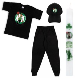 ΠΑΙΔΙΚΟ ΣΕΤ ΚΟΝΤΟΜΑΝΙΚΟ-ΦΟΡΜΑ ΜΕ ΚΑΠΕΛΟ CELTICS + ΛΑΜΠΑΔΑ ΠΑΙΔΙΚΟ ΣΕΤ ΚΟΝΤΟΜΑΝΙΚΟ-ΦΟΡΜΑ ΜΕ ΚΑΠΕΛΟ CELTICS + ΛΑΜΠΑΔΑ