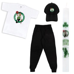 ΠΑΙΔΙΚΟ ΣΕΤ ΚΟΝΤΟΜΑΝΙΚΟ-ΦΟΡΜΑ ΜΕ ΚΑΠΕΛΟ CELTICS + ΛΑΜΠΑΔΑ ΠΑΙΔΙΚΟ ΣΕΤ ΚΟΝΤΟΜΑΝΙΚΟ-ΦΟΡΜΑ ΜΕ ΚΑΠΕΛΟ CELTICS + ΛΑΜΠΑΔΑ