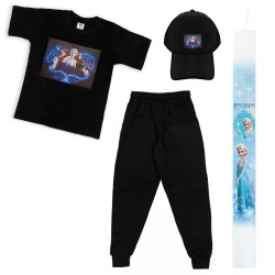 ΠΑΙΔΙΚΟ ΣΕΤ ΚΟΝΤΟΜΑΝΙΚΟ-ΦΟΡΜΑ ΜΕ ΚΑΠΕΛΟ FROZEN + ΛΑΜΠΑΔΑ ΠΑΙΔΙΚΟ ΣΕΤ ΚΟΝΤΟΜΑΝΙΚΟ-ΦΟΡΜΑ ΜΕ ΚΑΠΕΛΟ FROZEN + ΛΑΜΠΑΔΑ