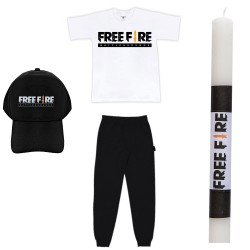 ΠΑΙΔΙΚΟ ΣΕΤ ΚΟΝΤΟΜΑΝΙΚΟ-ΦΟΡΜΑ ΜΕ ΚΑΠΕΛΟ FREE FIRE + ΛΑΜΠΑΔΑ ΠΑΙΔΙΚΟ ΣΕΤ ΚΟΝΤΟΜΑΝΙΚΟ-ΦΟΡΜΑ ΜΕ ΚΑΠΕΛΟ FREE FIRE + ΛΑΜΠΑΔΑ