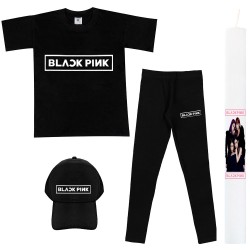 ΠΑΙΔΙΚΟ ΣΕΤ ΚΟΝΤΟΜΑΝΙΚΟ-ΚΟΛΑΝ ΜΕ ΚΑΠΕΛΟ BLACK PINK + ΛΑΜΠΑΔΑ ΠΑΙΔΙΚΟ ΣΕΤ ΚΟΝΤΟΜΑΝΙΚΟ-ΚΟΛΑΝ ΜΕ ΚΑΠΕΛΟ BLACK PINK + ΛΑΜΠΑΔΑ
