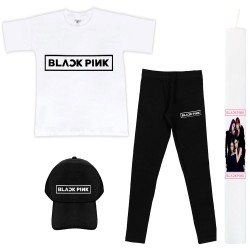 ΠΑΙΔΙΚΟ ΣΕΤ ΚΟΝΤΟΜΑΝΙΚΟ-ΚΟΛΑΝ ΜΕ ΚΑΠΕΛΟ BLACK PINK + ΛΑΜΠΑΔΑ ΠΑΙΔΙΚΟ ΣΕΤ ΚΟΝΤΟΜΑΝΙΚΟ-ΚΟΛΑΝ ΜΕ ΚΑΠΕΛΟ BLACK PINK + ΛΑΜΠΑΔΑ