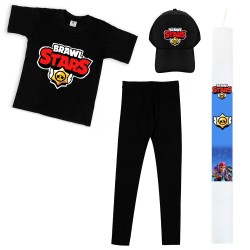 ΠΑΙΔΙΚΟ ΣΕΤ ΚΟΝΤΟΜΑΝΙΚΟ-ΚΟΛΑΝ ΜΕ ΚΑΠΕΛΟ BRAWL STARS + ΛΑΜΠΑΔΑ ΠΑΙΔΙΚΟ ΣΕΤ ΚΟΝΤΟΜΑΝΙΚΟ-ΚΟΛΑΝ ΜΕ ΚΑΠΕΛΟ BRAWL STARS + ΛΑΜΠΑΔΑ