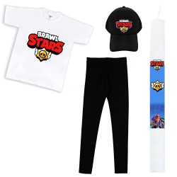 ΠΑΙΔΙΚΟ ΣΕΤ ΚΟΝΤΟΜΑΝΙΚΟ-ΚΟΛΑΝ ΜΕ ΚΑΠΕΛΟ BRAWL STARS + ΛΑΜΠΑΔΑ ΠΑΙΔΙΚΟ ΣΕΤ ΚΟΝΤΟΜΑΝΙΚΟ-ΚΟΛΑΝ ΜΕ ΚΑΠΕΛΟ BRAWL STARS + ΛΑΜΠΑΔΑ