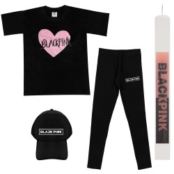 ΠΑΙΔΙΚΟ ΣΕΤ ΚΟΝΤΟΜΑΝΙΚΟ-ΚΟΛΑΝ ΜΕ ΚΑΠΕΛΟ BLACK PINK + ΛΑΜΠΑΔΑ ΠΑΙΔΙΚΟ ΣΕΤ ΚΟΝΤΟΜΑΝΙΚΟ-ΚΟΛΑΝ ΜΕ ΚΑΠΕΛΟ BLACK PINK + ΛΑΜΠΑΔΑ