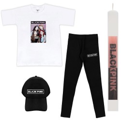 ΠΑΙΔΙΚΟ ΣΕΤ ΚΟΝΤΟΜΑΝΙΚΟ-ΚΟΛΑΝ ΜΕ ΚΑΠΕΛΟ BLACK PINK + ΛΑΜΠΑΔΑ ΠΑΙΔΙΚΟ ΣΕΤ ΚΟΝΤΟΜΑΝΙΚΟ-ΚΟΛΑΝ ΜΕ ΚΑΠΕΛΟ BLACK PINK + ΛΑΜΠΑΔΑ