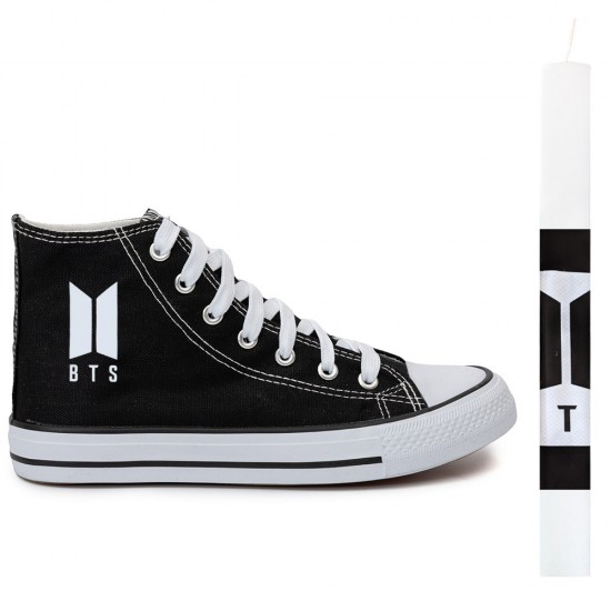 ΠΑΙΔΙΚΑ ΑΘΛΗΤΙΚΑ ΜΠΟΤΑΚΙΑ SNEAKERS BTS + ΛΑΜΠΑΔΑ