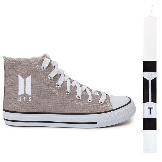 ΠΑΙΔΙΚΑ ΑΘΛΗΤΙΚΑ ΜΠΟΤΑΚΙΑ SNEAKERS BTS + ΛΑΜΠΑΔΑ