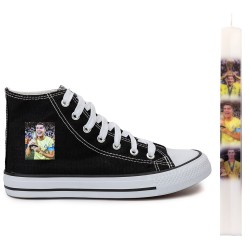 ΠΑΙΔΙΚΑ ΑΘΛΗΤΙΚΑ ΜΠΟΤΑΚΙΑ SNEAKERS PLAYER + ΛΑΜΠΑΔΑ ΠΑΙΔΙΚΑ ΑΘΛΗΤΙΚΑ ΜΠΟΤΑΚΙΑ SNEAKERS PLAYER + ΛΑΜΠΑΔΑ