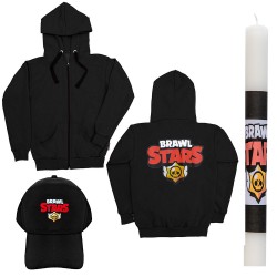 ΠΑΙΔΙΚΟ ΣΕΤ ΖΑΚΕΤΑ ΜΕ ΚΑΠΕΛΟ BRAWL STARS + ΛΑΜΠΑΔΑ ΠΑΙΔΙΚΟ ΣΕΤ ΖΑΚΕΤΑ ΜΕ ΚΑΠΕΛΟ BRAWL STARS + ΛΑΜΠΑΔΑ
