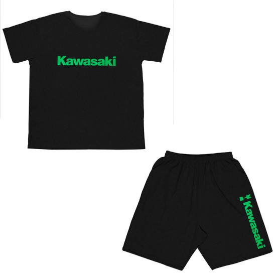 ΑΝΔΡΙΚΟ ΣΕΤ ΚΟΝΤΟΜΑΝΙΚΟ ΜΕ ΒΕΡΜΟΥΔΑ PLUS SIZE KAWASAKI ΑΝΔΡΙΚΟ ΣΕΤ ΚΟΝΤΟΜΑΝΙΚΟ ΜΕ ΒΕΡΜΟΥΔΑ PLUS SIZE KAWASAKI