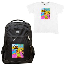 ΠΑΙΔΙΚΗ ΣΧΟΛΙΚΗ ΤΣΑΝΤΑ STUMBLE GUYS + ΔΩΡΟ T-SHIRT ΠΑΙΔΙΚΗ ΣΧΟΛΙΚΗ ΤΣΑΝΤΑ STUMBLE GUYS + ΔΩΡΟ T-SHIRT