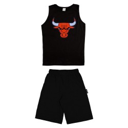 ΠΑΙΔΙΚΟ ΣΕΤ ΑΜΑΝΙΚΟ ΜΕ ΒΕΡΜΟΥΔΑ CHICAGO BULLS ΠΑΙΔΙΚΟ ΣΕΤ ΑΜΑΝΙΚΟ ΜΕ ΒΕΡΜΟΥΔΑ CHICAGO BULLS