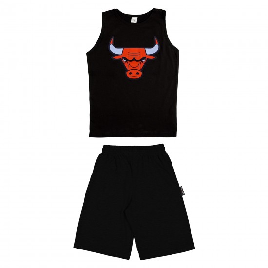 ΠΑΙΔΙΚΟ ΣΕΤ ΑΜΑΝΙΚΟ ΜΕ ΒΕΡΜΟΥΔΑ CHICAGO BULLS ΠΑΙΔΙΚΟ ΣΕΤ ΑΜΑΝΙΚΟ ΜΕ ΒΕΡΜΟΥΔΑ CHICAGO BULLS