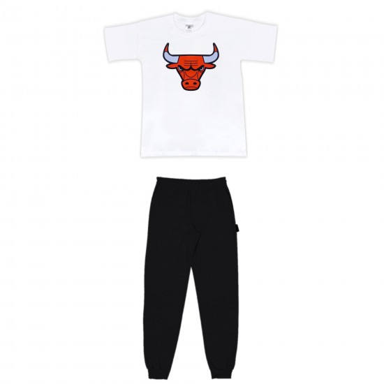 ΠΑΙΔΙΚΟ ΣΕΤ ΚΟΝΤΟΜΑΝΙΚΟ ΜΕ ΦΟΡΜΑ CHICAGO BULLS ΠΑΙΔΙΚΟ ΣΕΤ ΚΟΝΤΟΜΑΝΙΚΟ ΜΕ ΦΟΡΜΑ CHICAGO BULLS