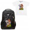 ΠΑΙΔΙΚΗ ΣΧΟΛΙΚΗ ΤΣΑΝΤΑ MARIO + ΔΩΡΟ T-SHIRT
