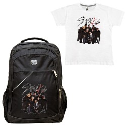 ΠΑΙΔΙΚΗ ΣΧΟΛΙΚΗ ΤΣΑΝΤΑ STRAY KIDS + ΔΩΡΟ T-SHIRT