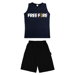 ΠΑΙΔΙΚΟ ΣΕΤ ΑΜΑΝΙΚΟ ΜΕ ΒΕΡΜΟΥΔΑ FREE FIRE ΠΑΙΔΙΚΟ ΣΕΤ ΑΜΑΝΙΚΟ ΜΕ ΒΕΡΜΟΥΔΑ FREE FIRE