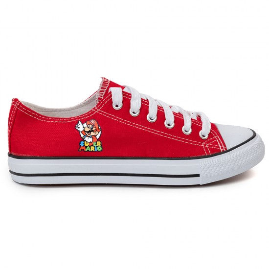 ΠΑΙΔΙΚΑ ΑΘΛΗΤΙΚΑ ΚΟΝΤΑ ΠΑΠΟΥΤΣΙΑ SNEAKERS MARIO