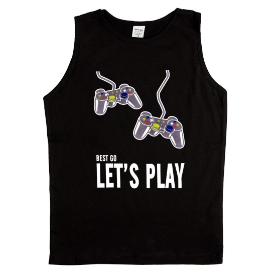 ΠΑΙΔΙΚΟ ΑΜΑΝΙΚΟ ΜΠΛΟΥΖΑΚΙ LET'S PLAY ΠΑΙΔΙΚΟ ΑΜΑΝΙΚΟ ΜΠΛΟΥΖΑΚΙ LET'S PLAY