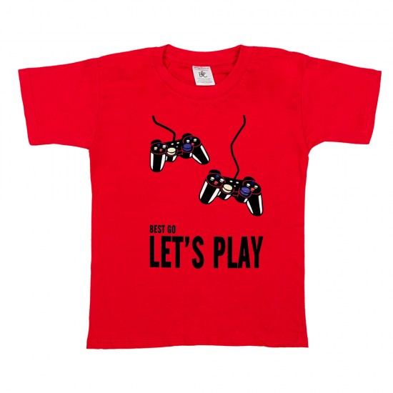 ΠΑΙΔΙΚΟ ΚΟΝΤΟΜΑΝΙΚΟ ΜΠΛΟΥΖΑΚΙ LET'S PLAY ΠΑΙΔΙΚΟ ΚΟΝΤΟΜΑΝΙΚΟ ΜΠΛΟΥΖΑΚΙ LET'S PLAY