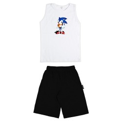 ΠΑΙΔΙΚΟ ΣΕΤ ΑΜΑΝΙΚΟ ΜΕ ΒΕΡΜΟΥΔΑ SONIC ΠΑΙΔΙΚΟ ΣΕΤ ΑΜΑΝΙΚΟ ΜΕ ΒΕΡΜΟΥΔΑ SONIC