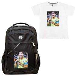 ΠΑΙΔΙΚΗ ΣΧΟΛΙΚΗ ΤΣΑΝΤΑ PLAYER + ΔΩΡΟ T-SHIRT ΠΑΙΔΙΚΗ ΣΧΟΛΙΚΗ ΤΣΑΝΤΑ PLAYER + ΔΩΡΟ T-SHIRT