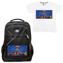 ΠΑΙΔΙΚΗ ΣΧΟΛΙΚΗ ΤΣΑΝΤΑ BRAWL STARS + ΔΩΡΟ T-SHIRT ΠΑΙΔΙΚΗ ΣΧΟΛΙΚΗ ΤΣΑΝΤΑ BRAWL STARS + ΔΩΡΟ T-SHIRT