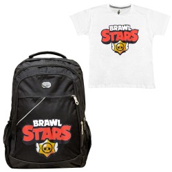 ΠΑΙΔΙΚΗ ΣΧΟΛΙΚΗ ΤΣΑΝΤΑ BRAWL STARS + ΔΩΡΟ T-SHIRT ΠΑΙΔΙΚΗ ΣΧΟΛΙΚΗ ΤΣΑΝΤΑ BRAWL STARS + ΔΩΡΟ T-SHIRT