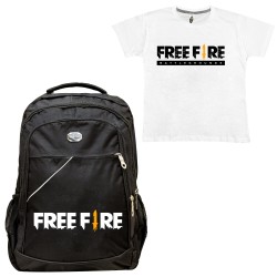 ΠΑΙΔΙΚΗ ΣΧΟΛΙΚΗ ΤΣΑΝΤΑ FREEFIRE + ΔΩΡΟ T-SHIRT ΠΑΙΔΙΚΗ ΣΧΟΛΙΚΗ ΤΣΑΝΤΑ FREEFIRE + ΔΩΡΟ T-SHIRT
