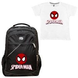 ΠΑΙΔΙΚΗ ΣΧΟΛΙΚΗ ΤΣΑΝΤΑ SPIDER + ΔΩΡΟ T-SHIRT ΠΑΙΔΙΚΗ ΣΧΟΛΙΚΗ ΤΣΑΝΤΑ SPIDER + ΔΩΡΟ T-SHIRT