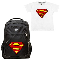 ΠΑΙΔΙΚΗ ΣΧΟΛΙΚΗ ΤΣΑΝΤΑ SUPER + ΔΩΡΟ T-SHIRT ΠΑΙΔΙΚΗ ΣΧΟΛΙΚΗ ΤΣΑΝΤΑ SUPER + ΔΩΡΟ T-SHIRT