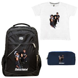ΠΑΙΔΙΚΟ ΣΧΟΛΙΚΟ ΣΕΤ ΤΣΑΝΤΑ-ΚΑΣΕΤΙΝΑ + ΔΩΡΟ T-SHIRT TOKIO HOTEL ΠΑΙΔΙΚΟ ΣΧΟΛΙΚΟ ΣΕΤ ΤΣΑΝΤΑ-ΚΑΣΕΤΙΝΑ + ΔΩΡΟ T-SHIRT TOKIO HOTEL