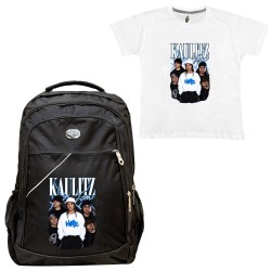 ΠΑΙΔΙΚΗ ΣΧΟΛΙΚΗ ΤΣΑΝΤΑ KAULITZ + ΔΩΡΟ T-SHIRT
