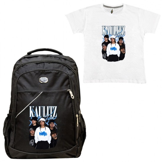 ΠΑΙΔΙΚΗ ΣΧΟΛΙΚΗ ΤΣΑΝΤΑ KAULITZ + ΔΩΡΟ T-SHIRT ΠΑΙΔΙΚΗ ΣΧΟΛΙΚΗ ΤΣΑΝΤΑ KAULITZ + ΔΩΡΟ T-SHIRT