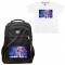 ΠΑΙΔΙΚΗ ΣΧΟΛΙΚΗ ΤΣΑΝΤΑ HUNTRIX KPOP + ΔΩΡΟ T-SHIRT