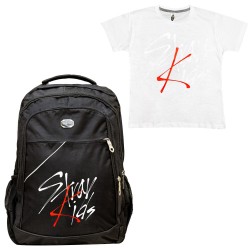 ΠΑΙΔΙΚΗ ΣΧΟΛΙΚΗ ΤΣΑΝΤΑ STRAY KIDS + ΔΩΡΟ T-SHIRT