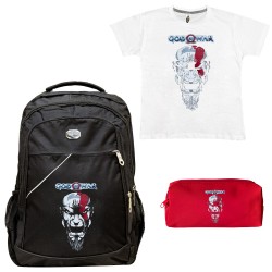 ΠΑΙΔΙΚΟ ΣΧΟΛΙΚΟ ΣΕΤ ΤΣΑΝΤΑ-ΚΑΣΕΤΙΝΑ + ΔΩΡΟ T-SHIRT GOD OF WAR ΠΑΙΔΙΚΟ ΣΧΟΛΙΚΟ ΣΕΤ ΤΣΑΝΤΑ-ΚΑΣΕΤΙΝΑ + ΔΩΡΟ T-SHIRT GOD OF WAR